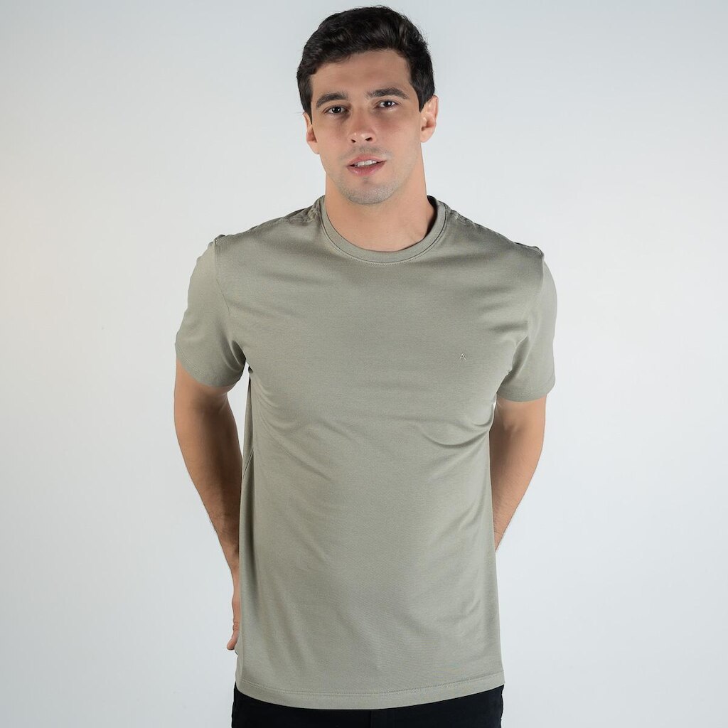 Camiseta Aramis Monocromática Khaki