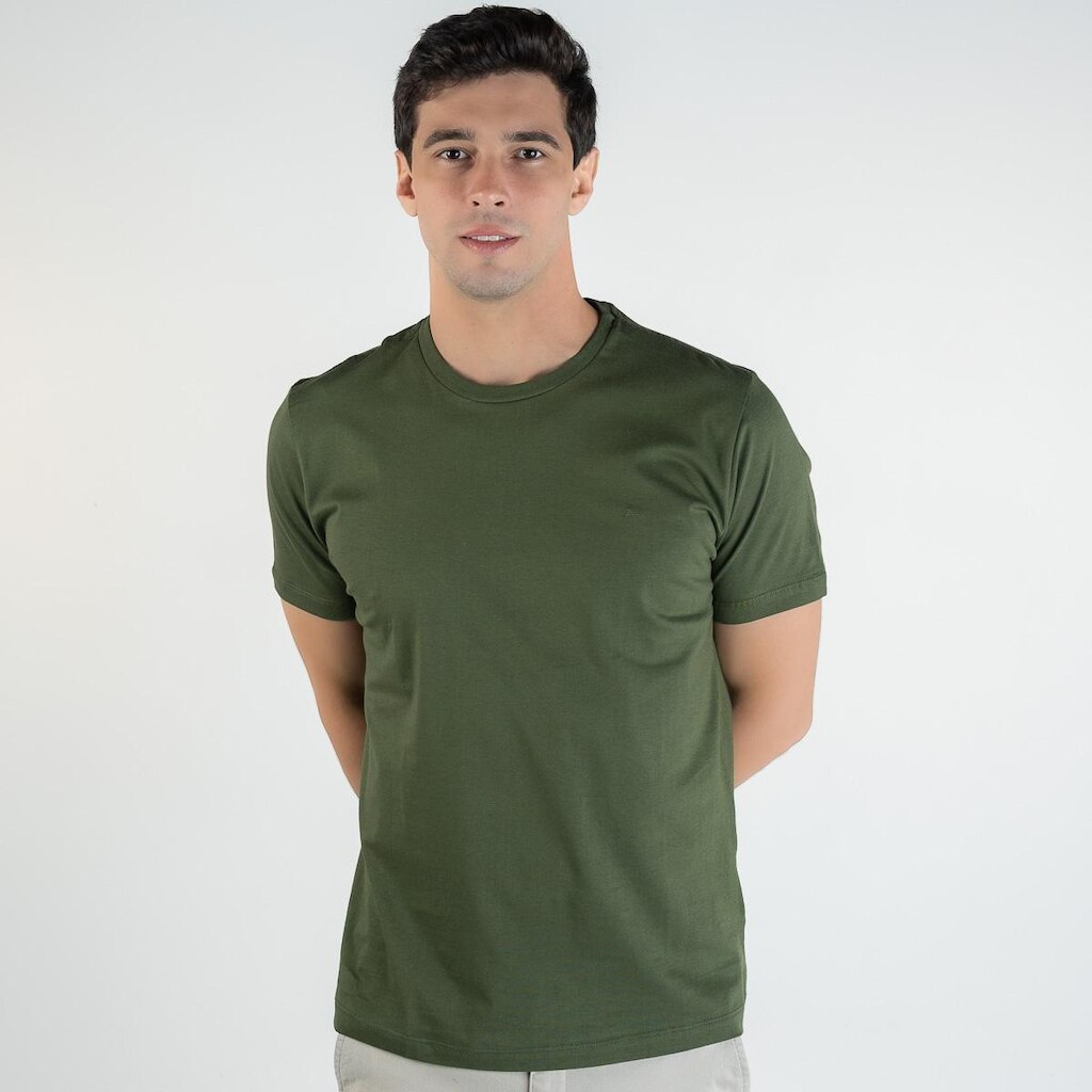Camiseta Aramis Monocromática Verde