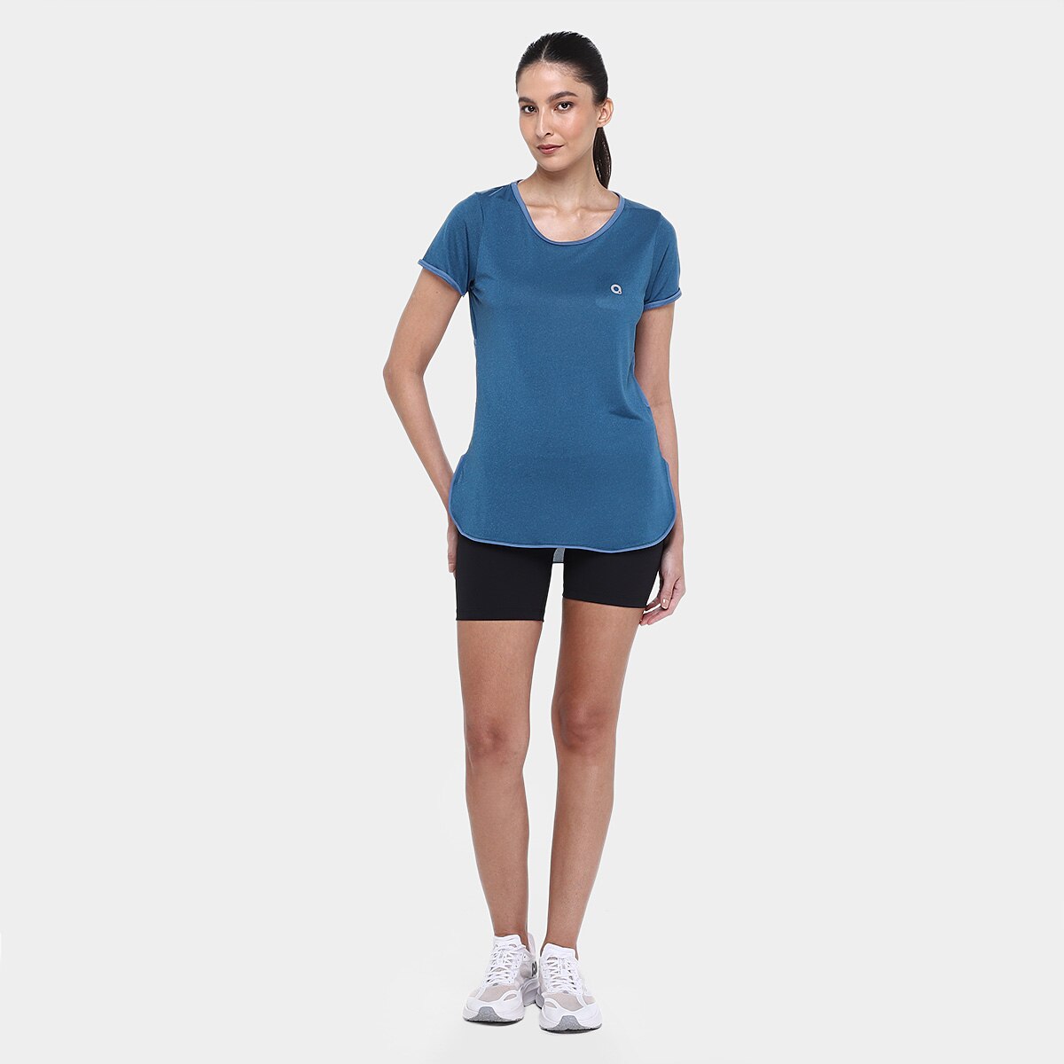 Camiseta Área Sports Captain Alongada Feminina - 3