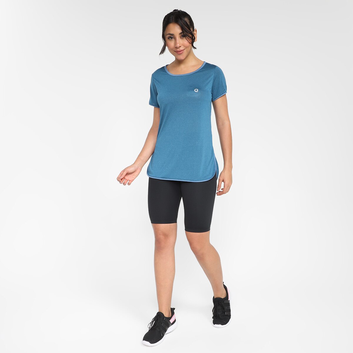 Camiseta Área Sports Captain Alongada Feminina - 4