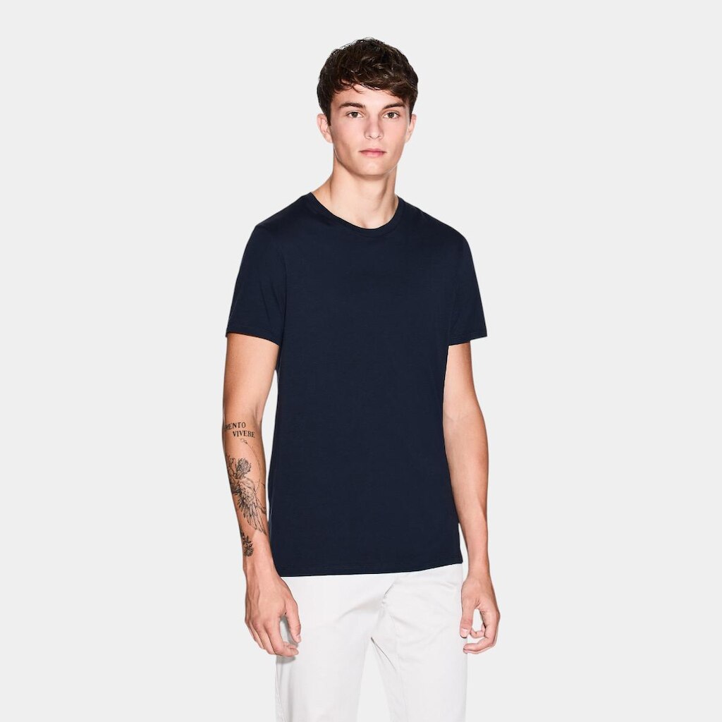 Camiseta Armani Exchange Lisa Slim Fit Masculina Original