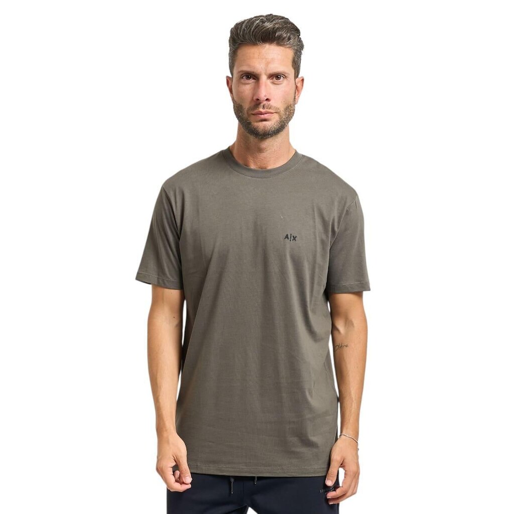 Camiseta Armani Exchange Logo Bordado Masculina Original