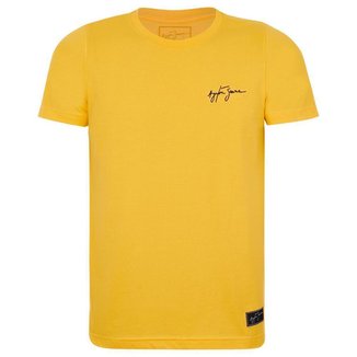 Camiseta Assinatura Ayrton Senna