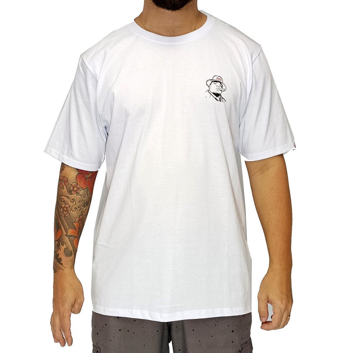 Camiseta Aston Notorius Big Hip Hop Rapper - Branco | Netshoes