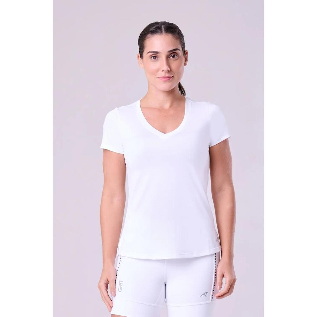 Camiseta Authen Keel Cool Decote V, UV50, ORIGINAL,NF