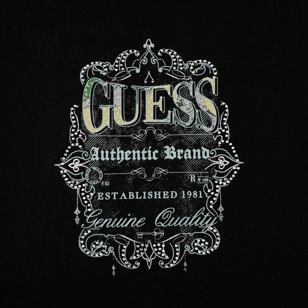 Camiseta Authentic Brand Hot Fix Preto