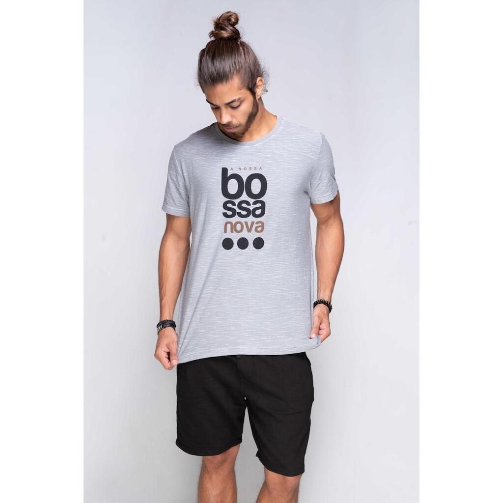 Camiseta Azor Bossa Nova Flamê Masculina