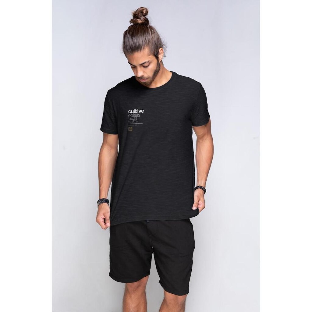 Camiseta Azor Cultive Flamê Masculina