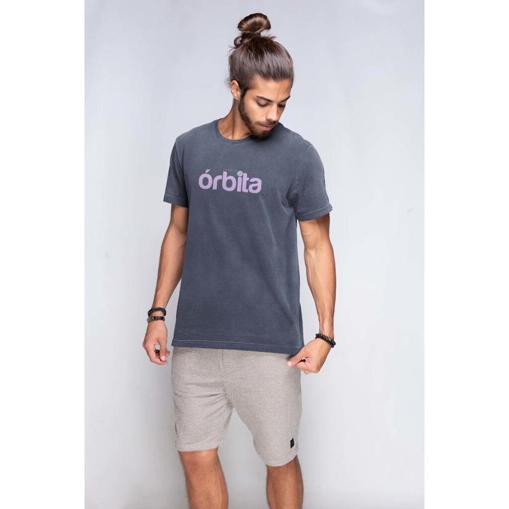 Camiseta Azor Fora de Orbita Estonada Masculina