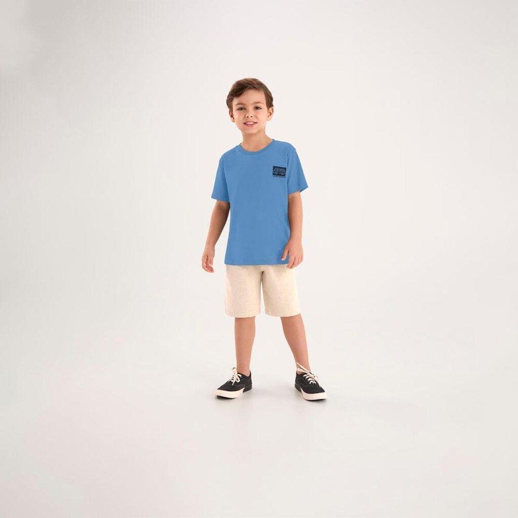 Camiseta Azul Infantil Pulla Bulla Menino - 53858-1351
