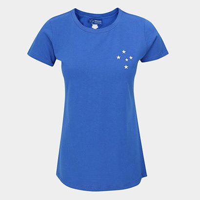Camiseta Baby Look Cruzeiro Classic Feminina - Feminino