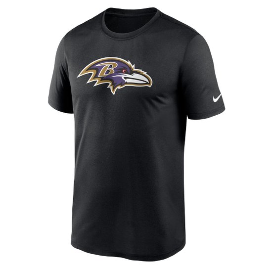 Camiseta Baltimore Ravens Nike Legend Masculina - Preto Menor preço em Camiseta Baltimore Ravens Nike Legend Masculina - Preto
