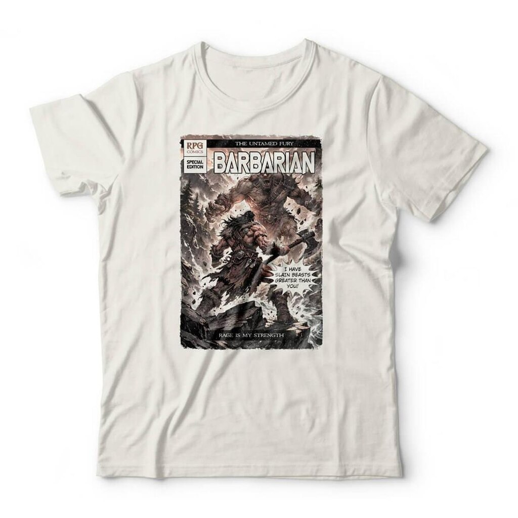 Camiseta Barbarian Comics