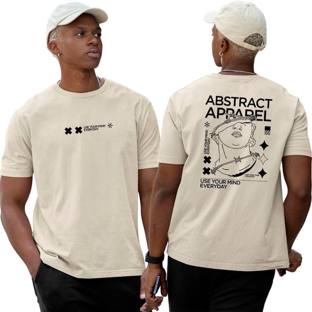 Camiseta Basica Algodão‎ Apparel Abstract Everyday Street