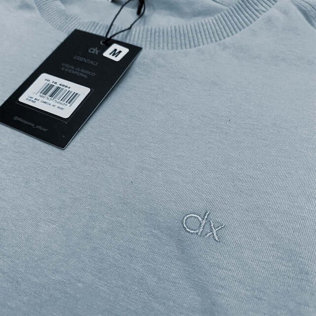 Camiseta Básica Algodão Dx Bordado - Masculino
