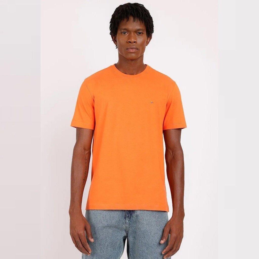 CAMISETA BASICA ARAMIS LARANJA