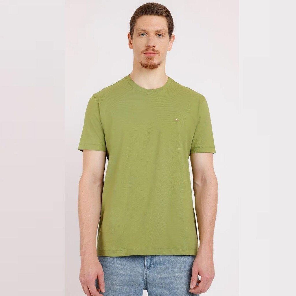CAMISETA BASICA ARAMIS LARANJA
