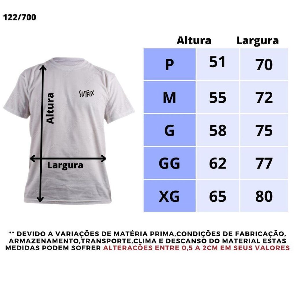 Camiseta Básica de Algodão Masculina Estampada