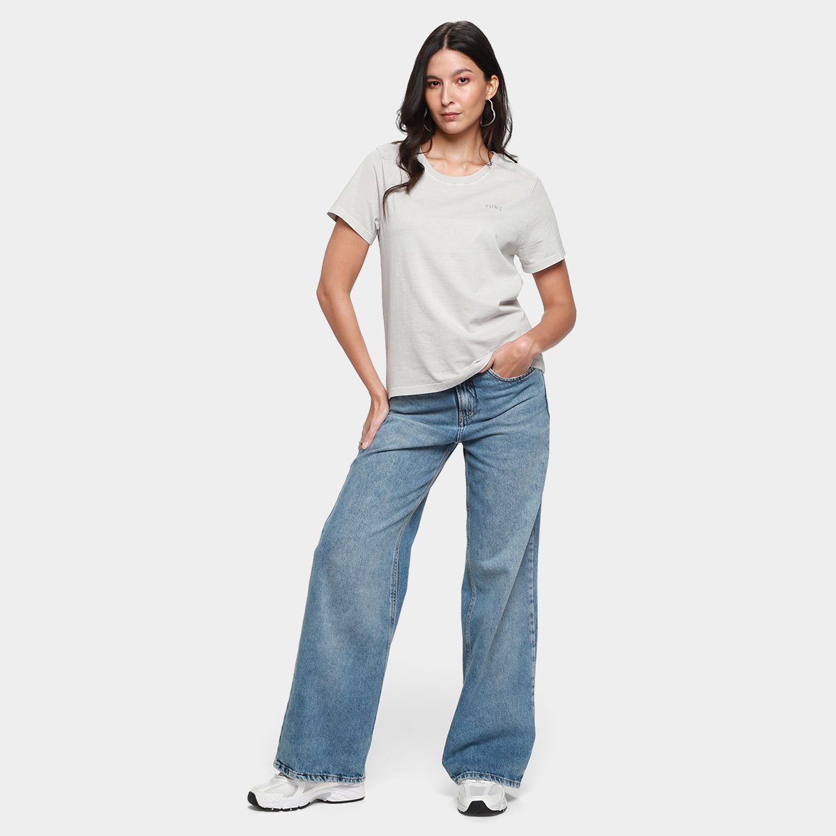 Camiseta Básica Ellus Slim Feminina - 3