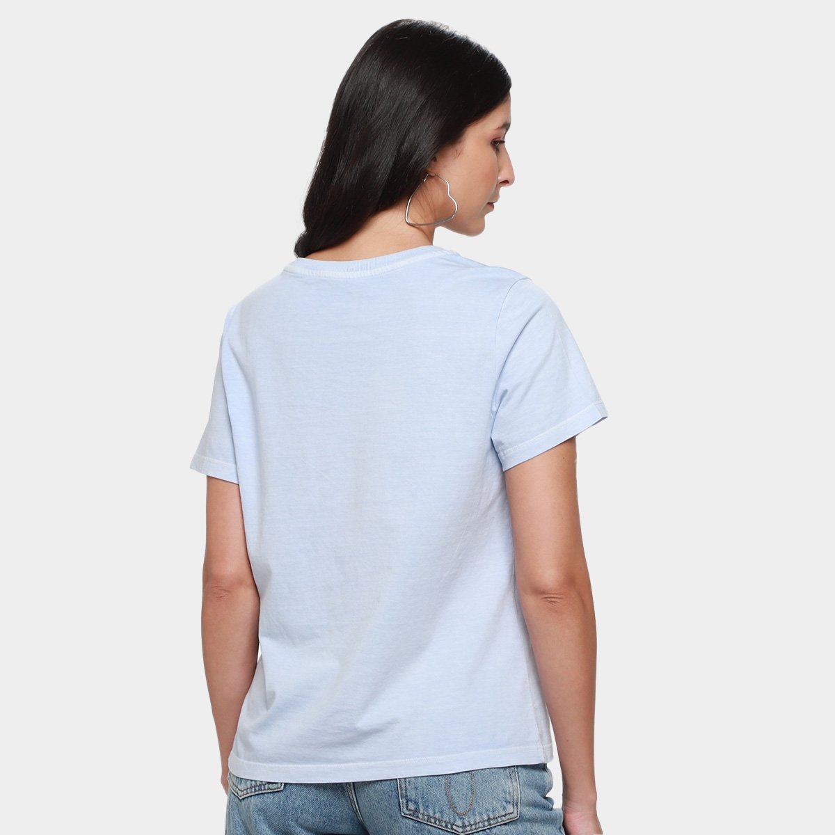 Camiseta Básica Ellus Slim Feminina - 1