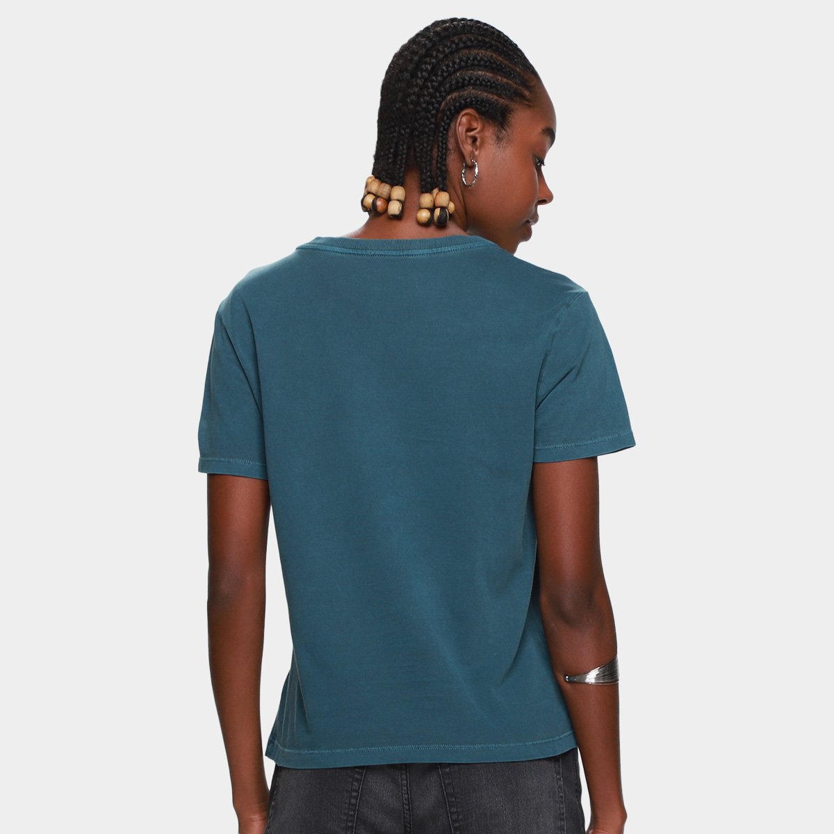 Camiseta Básica Ellus Slim Feminina - 1
