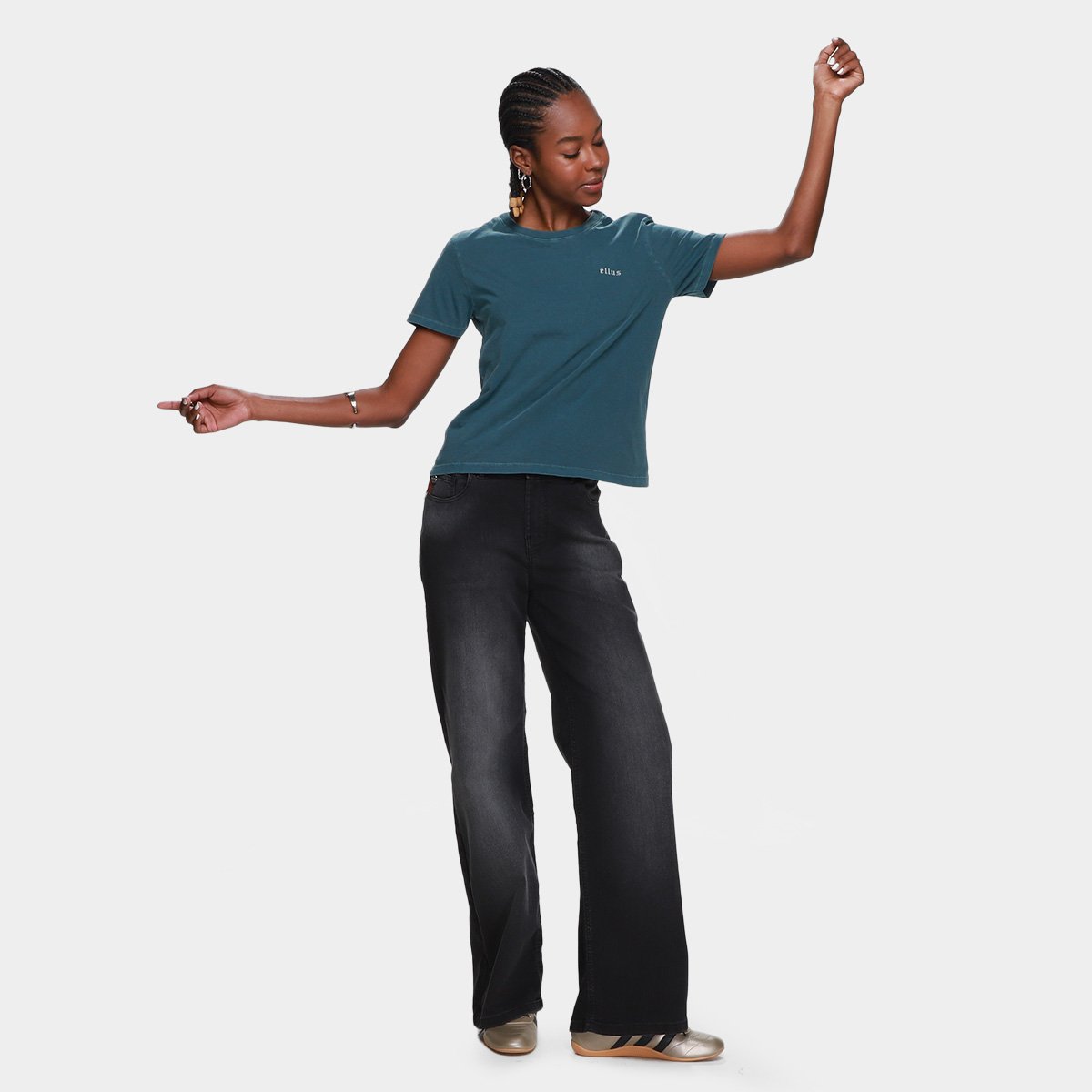 Camiseta Básica Ellus Slim Feminina - 3