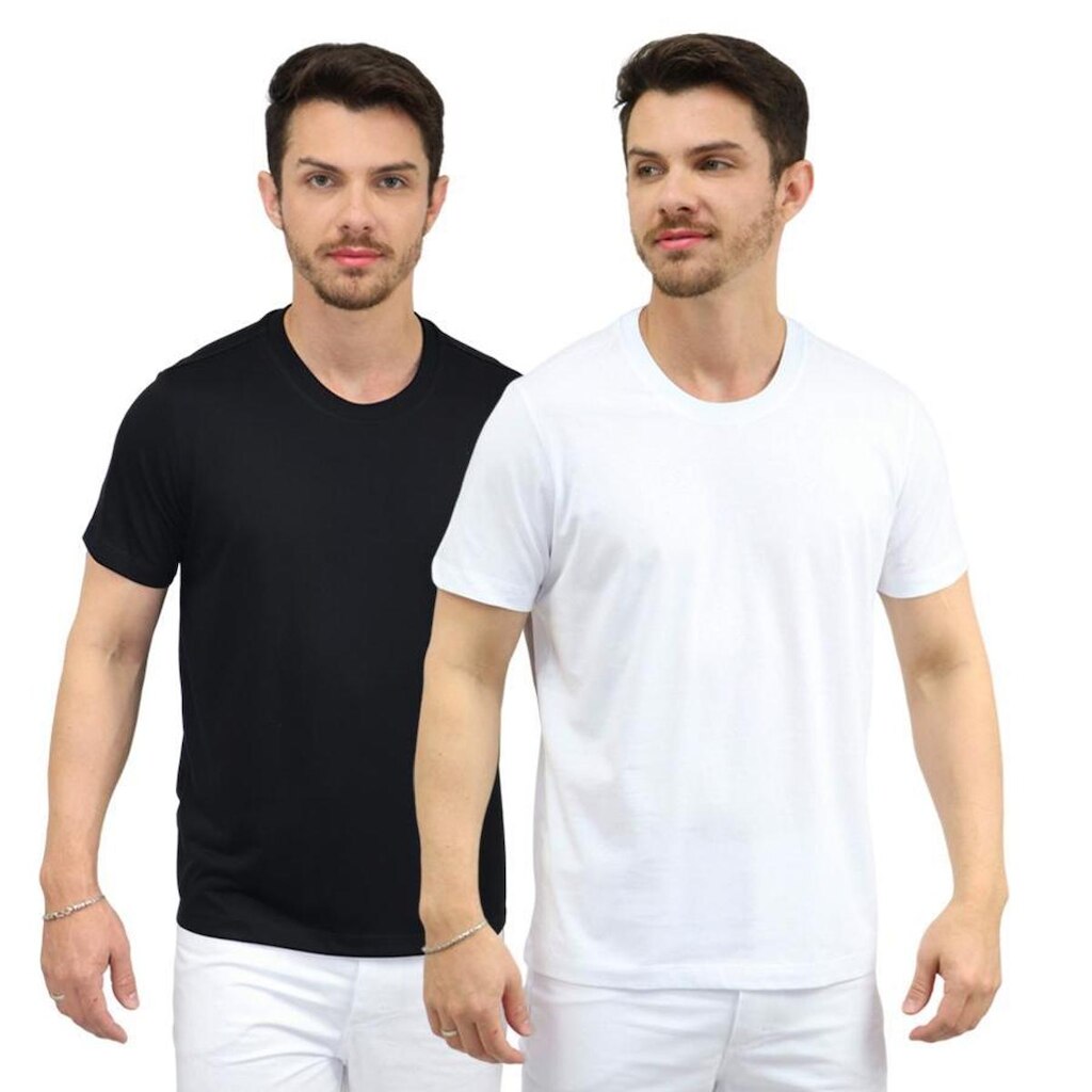 Camiseta Básica em Algodão
