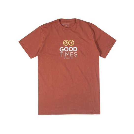 Camiseta Básica Good Times Official Marrom Netshoes