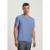 Camiseta Básica Hering Slim Em Flamê Masculina - Jeans