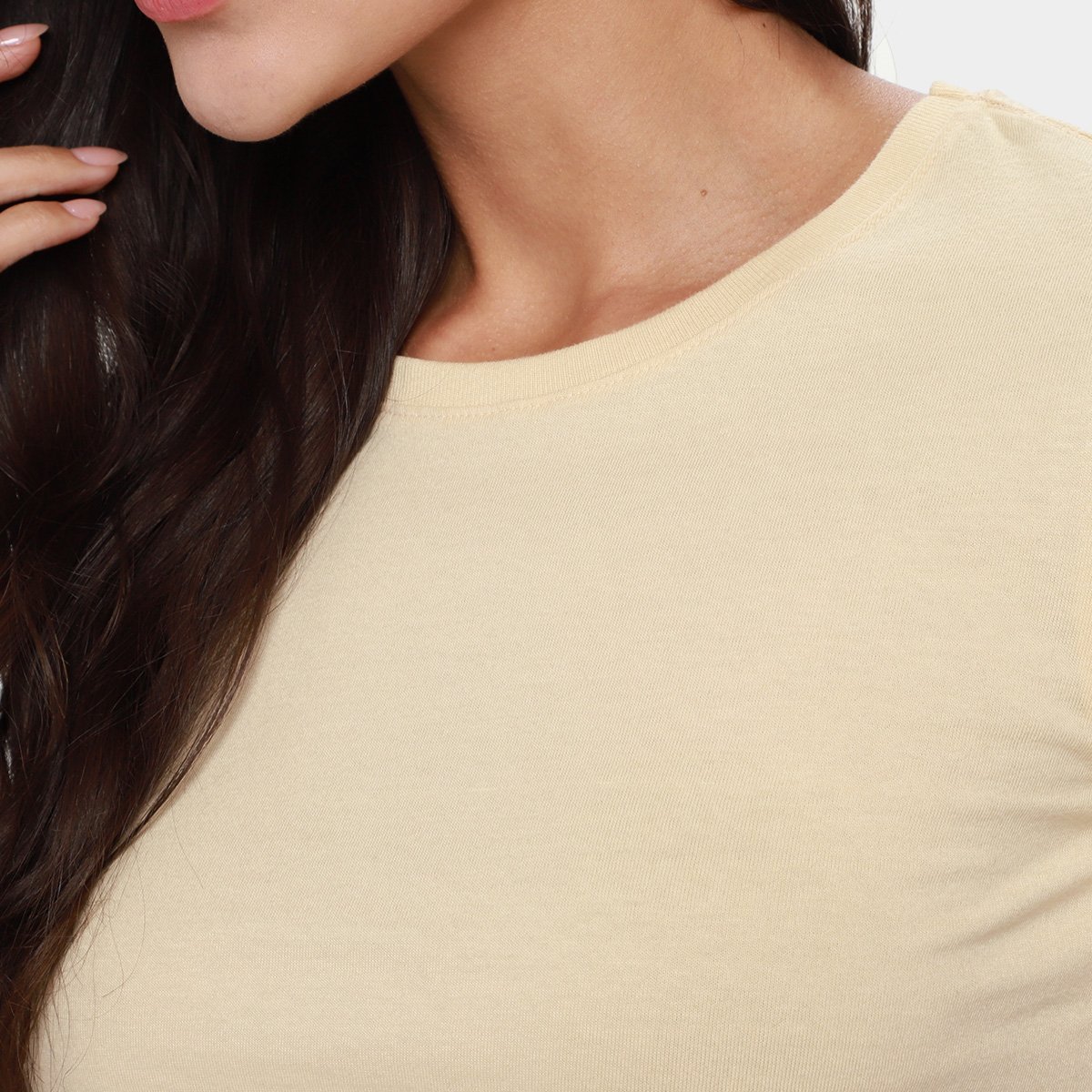 Camiseta Básica Hering Slim World Feminina - 2