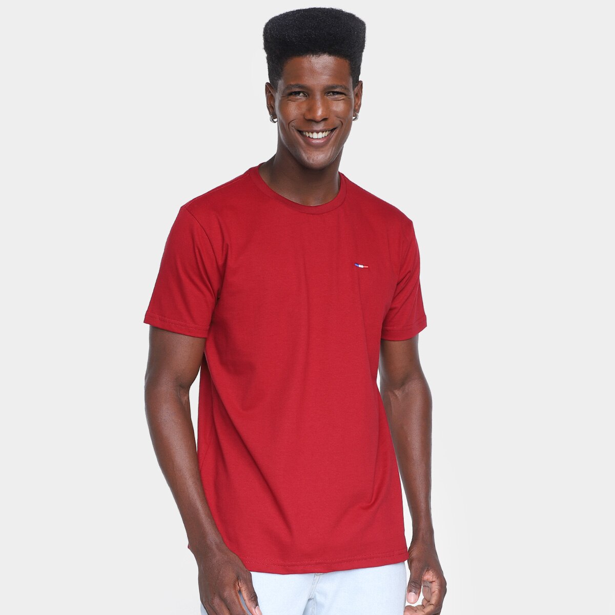 Camiseta Básica Industrie Manga Curta Masculina - 3
