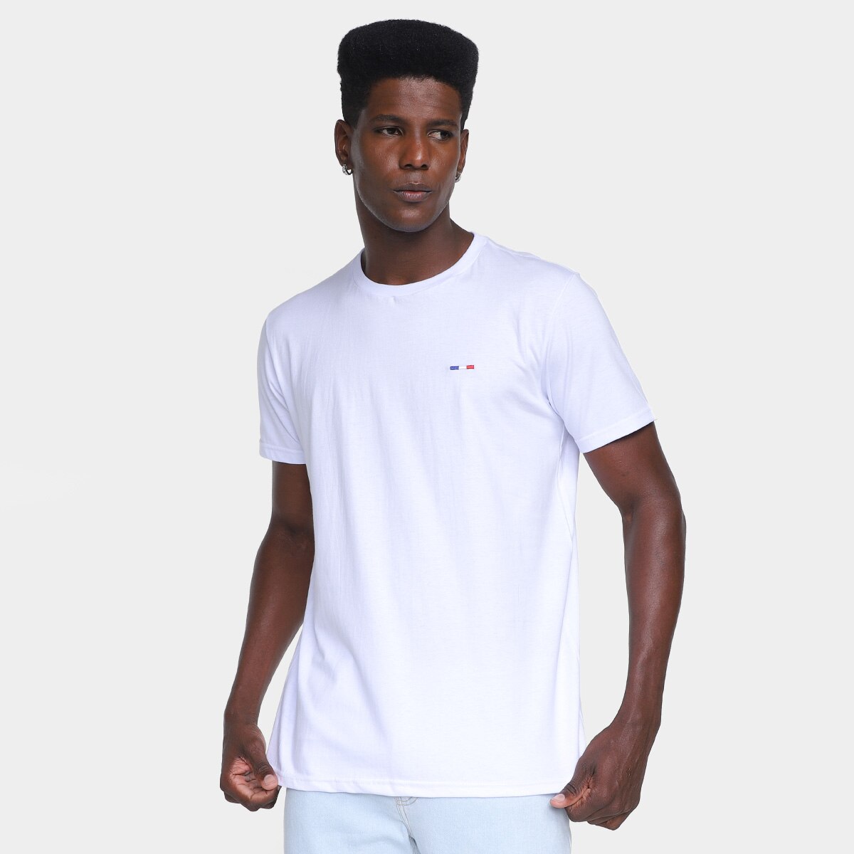 Camiseta Básica Industrie Manga Curta Masculina - 4