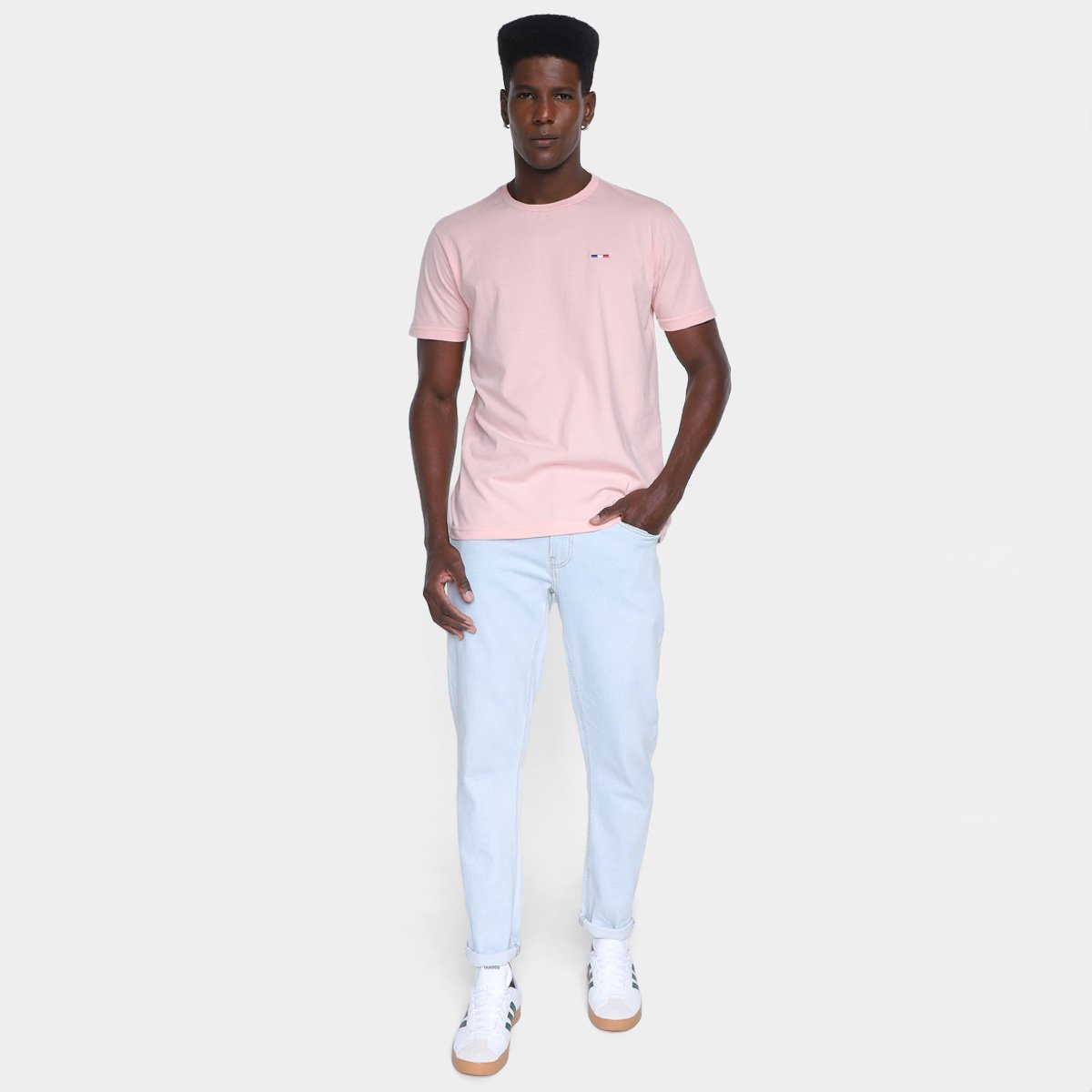 Camiseta Básica Industrie Manga Curta Masculina - 6