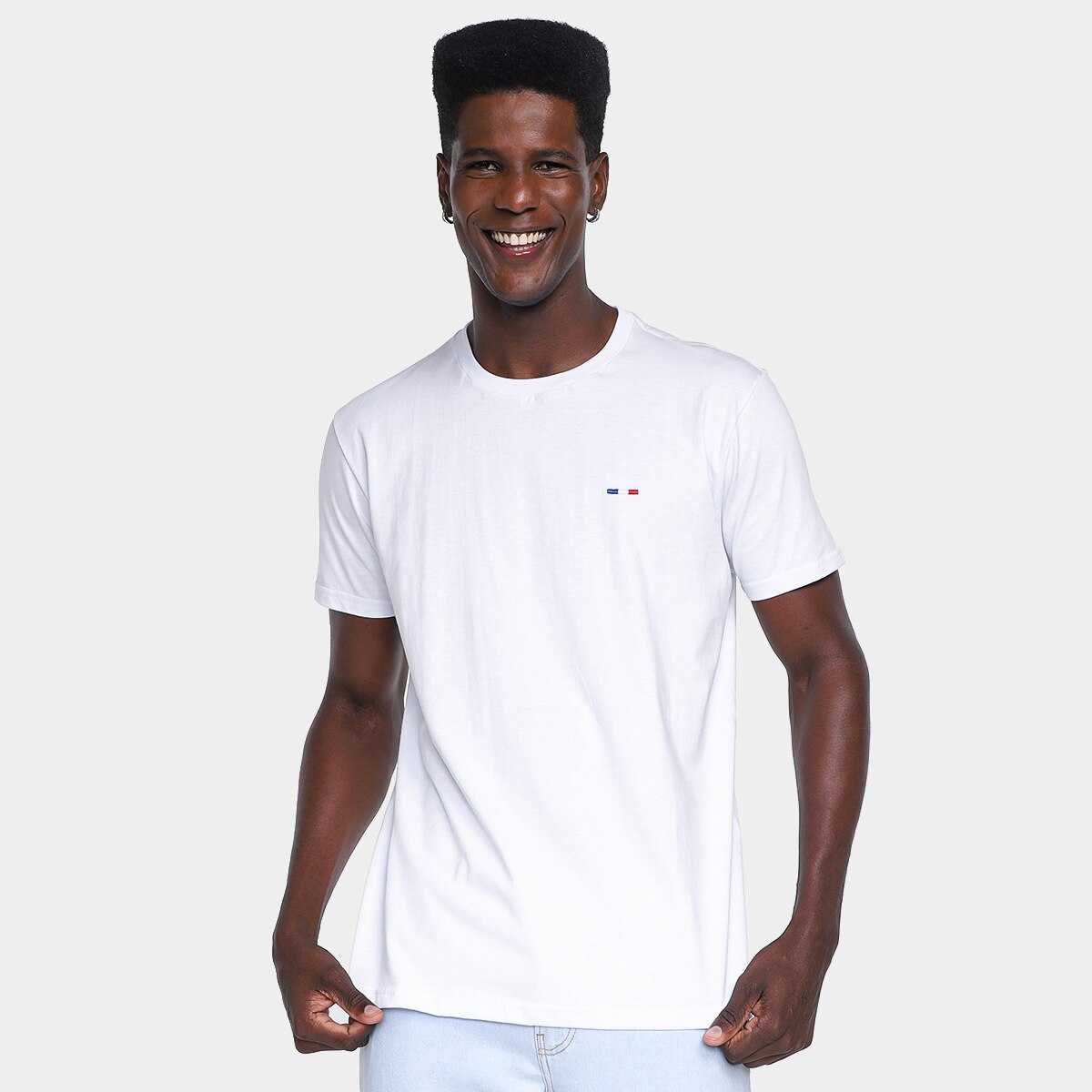 Camiseta Básica Industrie Manga Curta Masculina - 4