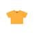 Camiseta Básica Infantil em Meia Malha para Menina Bee Loop - Amarelo