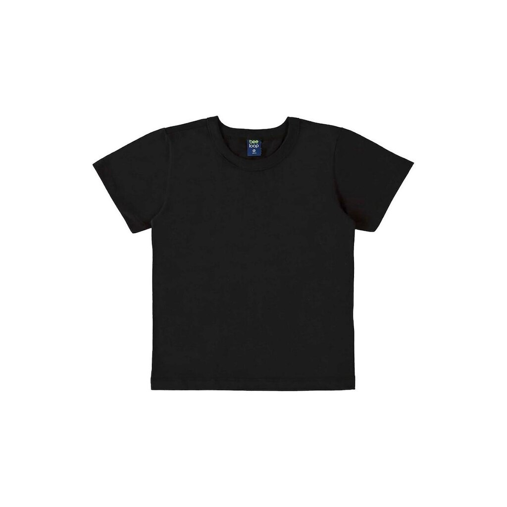 Camiseta Básica Infantil em Meia Malha para Menino Bee Loop