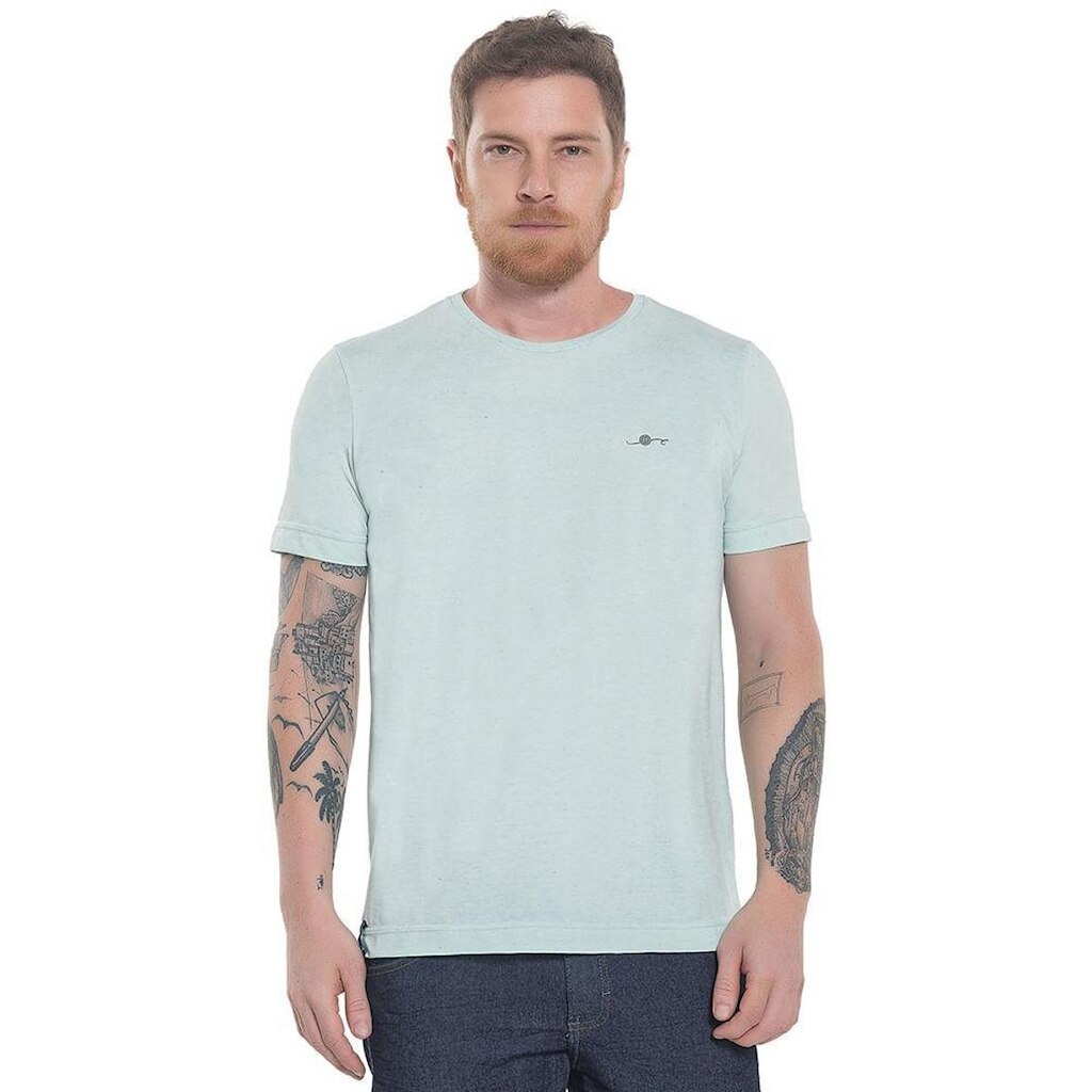 Camiseta Básica Linho Algodão - Remo Fenut