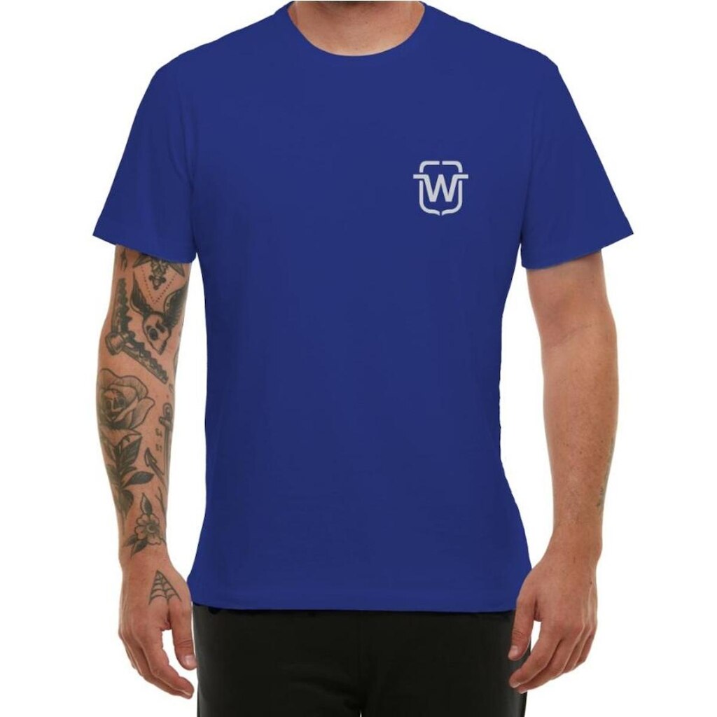 Camiseta Basica Logo Wooks C4-VERDEMILITAR-EXG