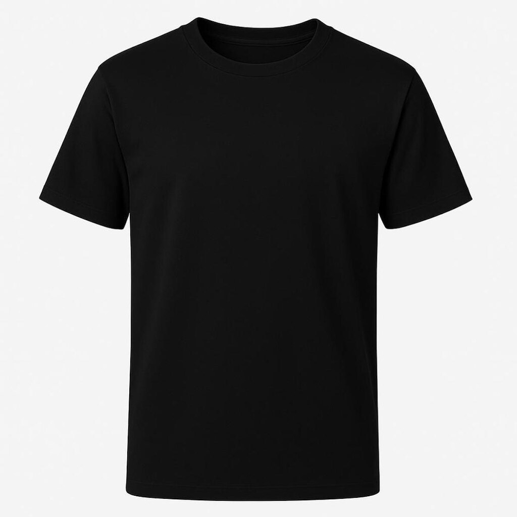 Camiseta Básica Masculina 100% Algodão Lisa Confortável