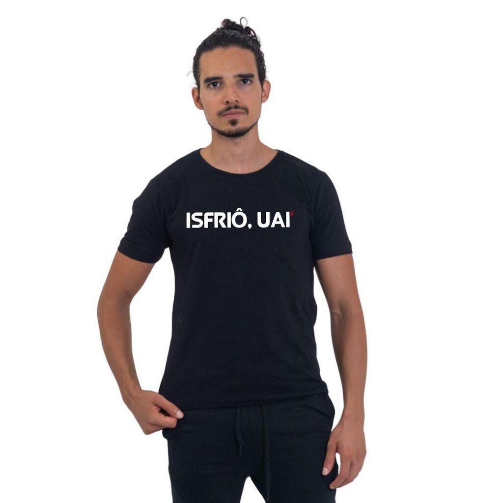Camiseta Básica Masculina Estampada