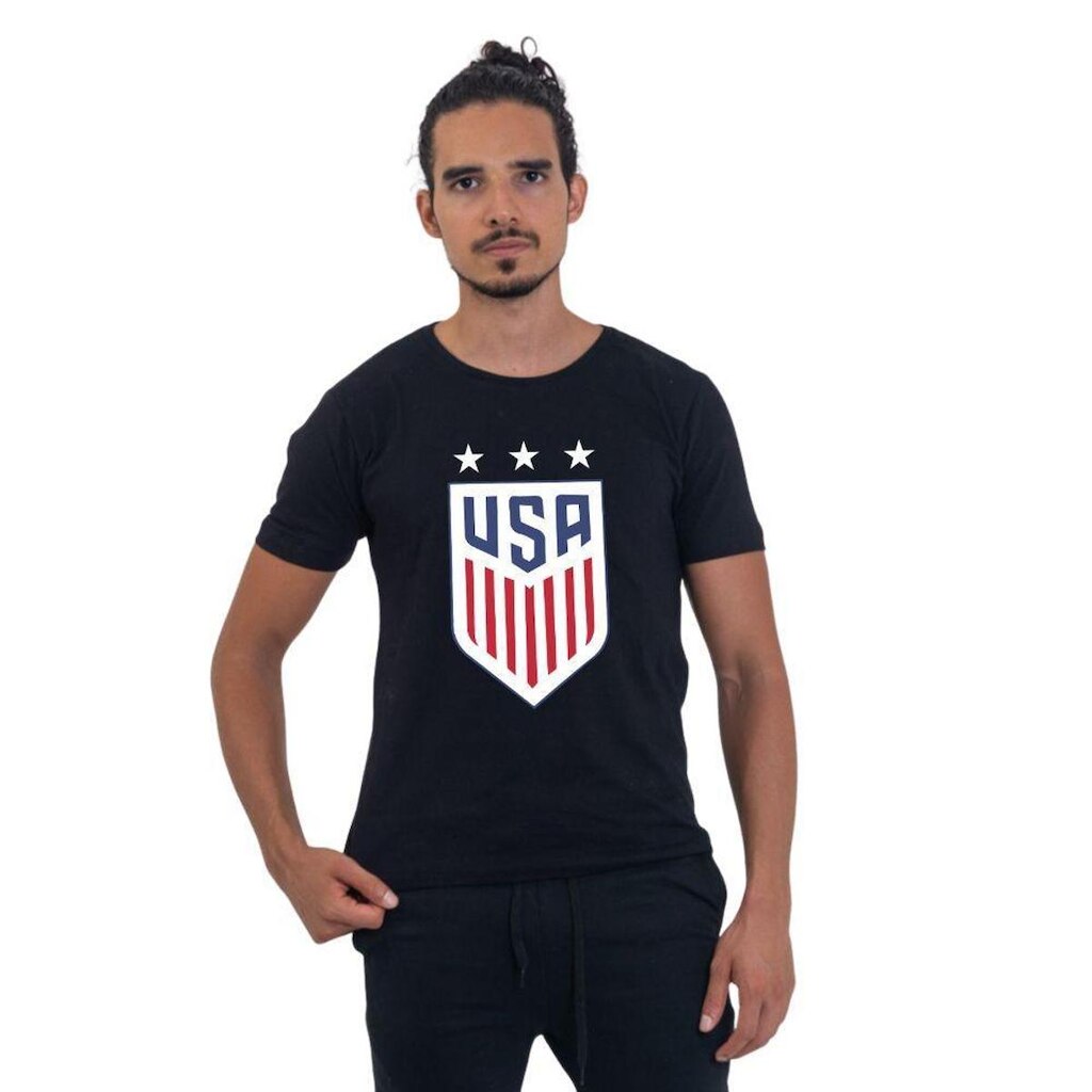 Camiseta Básica Masculina Estampada