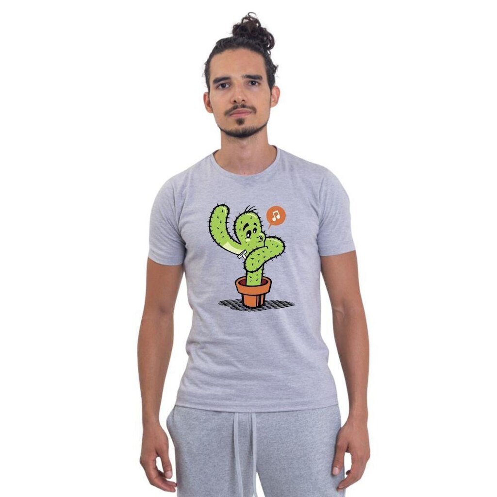 Camiseta Básica Masculina Estampada