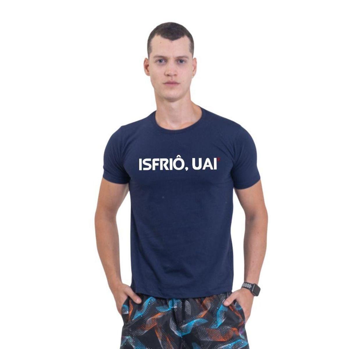 Camiseta Básica Masculina Estampada