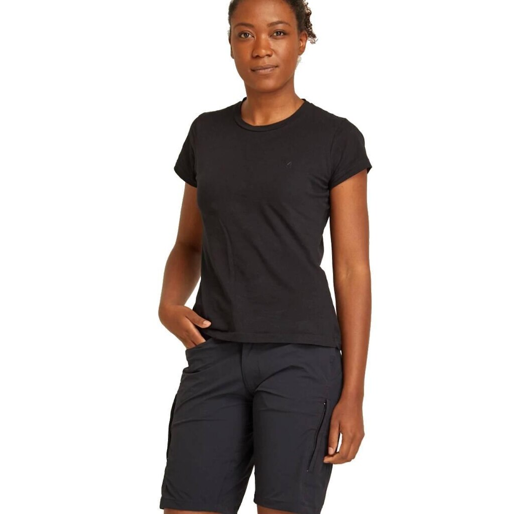 Camiseta Básica Preta Feminina Nomad