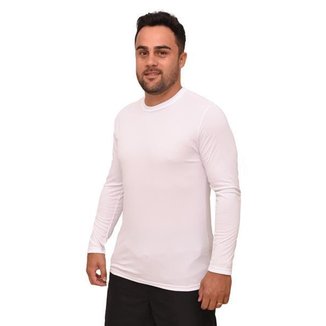 Camiseta Básica Proteção Solar Unissex Manga Longa