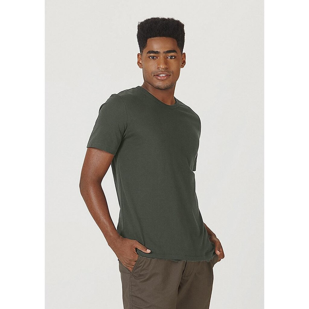 Camiseta Básica Slim Mangas Curtas Hering Masculina