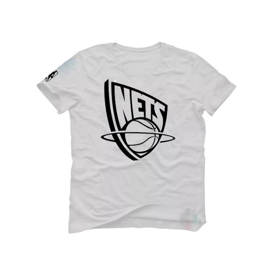 Camiseta Basquete New Jersey Jason Kidd Nets Kyrie Irving Branco