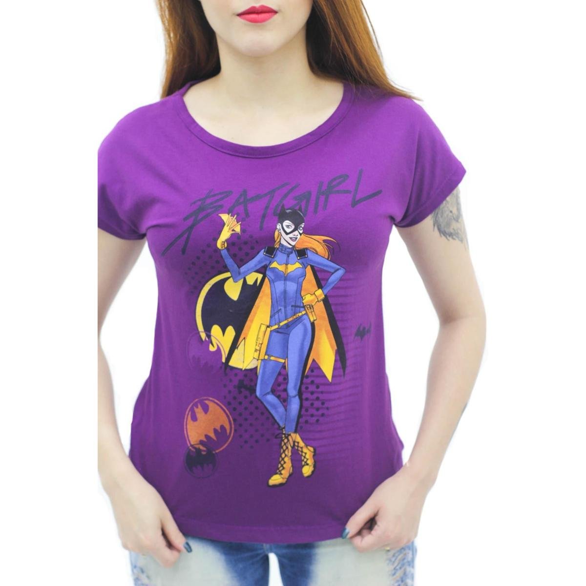 camiseta feminina batgirl