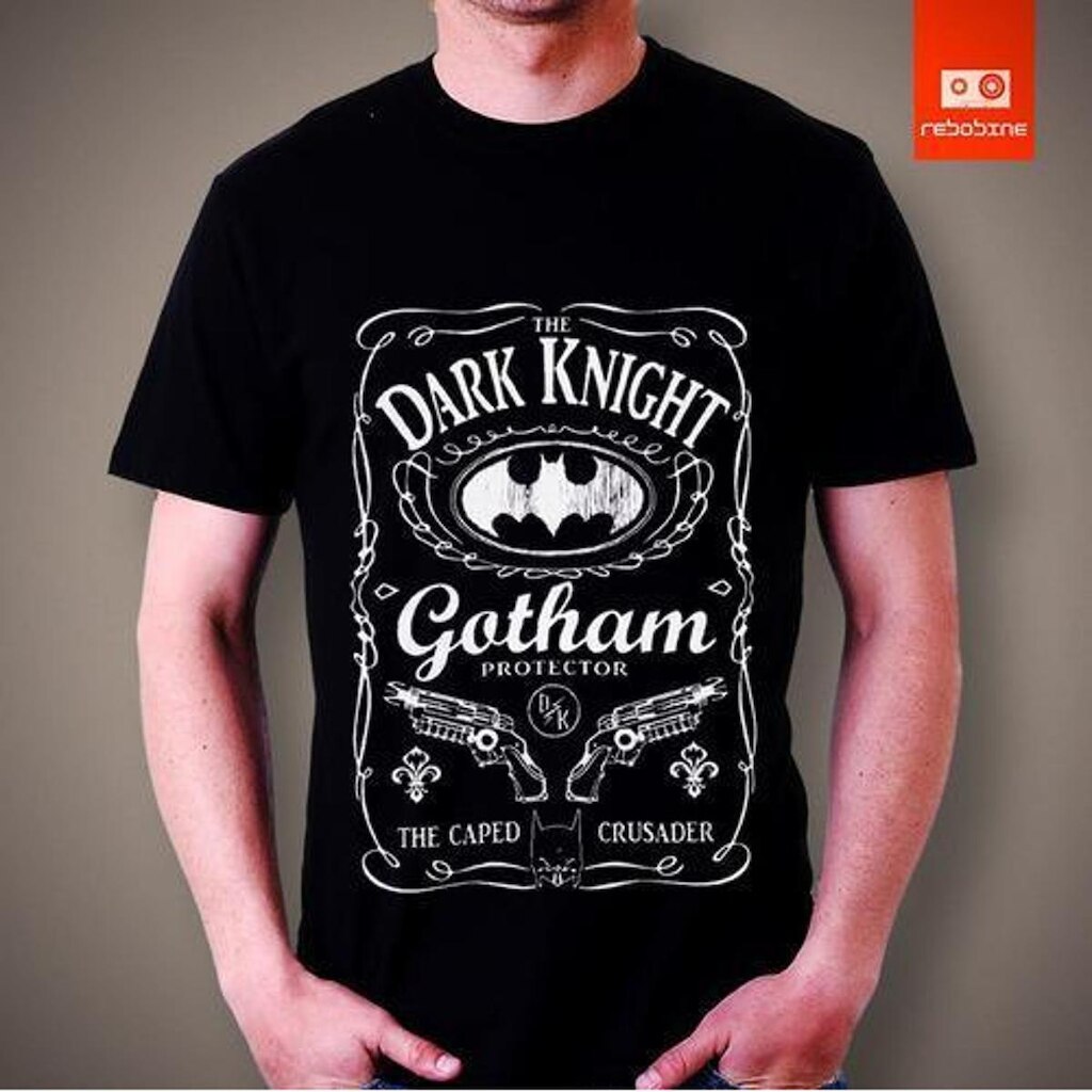 Camiseta Batman Jack Daniels Heroi Dark Knight Camisa