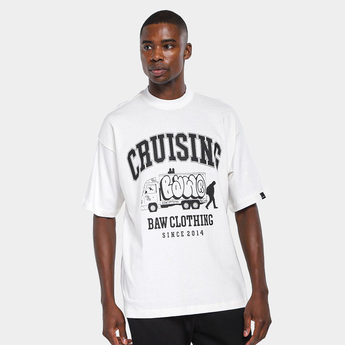 Camiseta Baw Clothing New Over Hometown Masculina